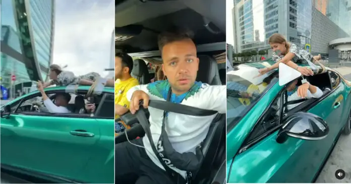 Russian-blogger-drives-with-girlfriend-tied-to-car's-roof-for-THIS-reason-1