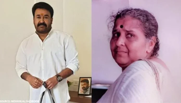 mohanlal and mother