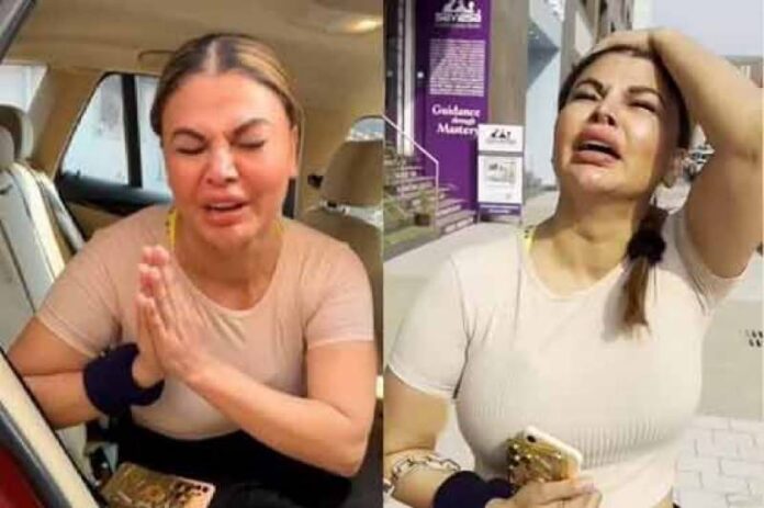 rakhi savanth crying new