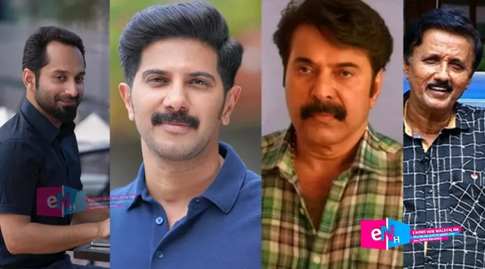 mammootty dulquer fahad shanthivila dinesh