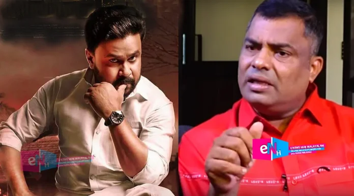 s chandrakumar about actor dileep