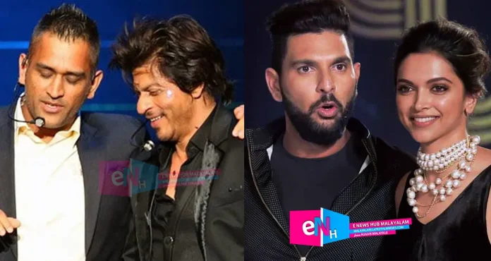 dhoni sharukh yuvraj deepika