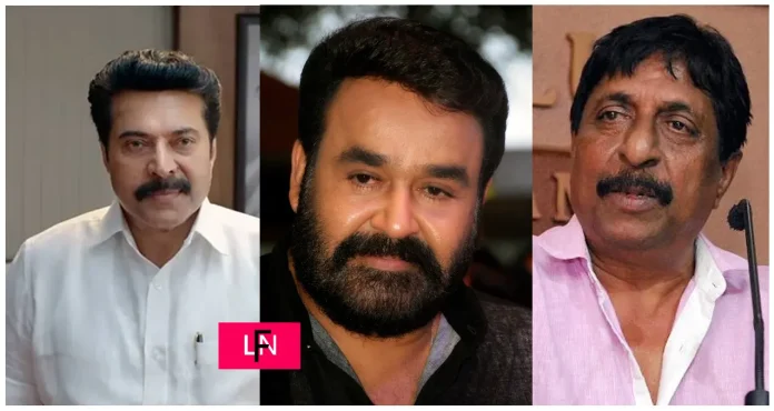 mammootty sreenivasan mohanlal