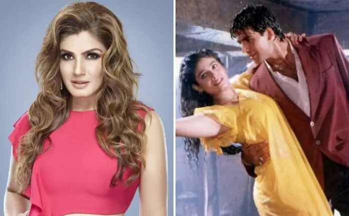 raveena-tandon-finally-reacts-on-the-remake-of-akshay-kumars-tip-tip-barsa-paani-0001