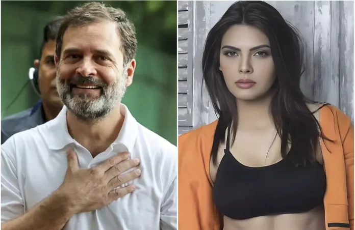 rahul gandhi sherlyn chopra