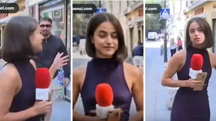 reporter faces bad situation on alive video