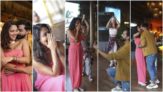 amala paul adorable proposal video