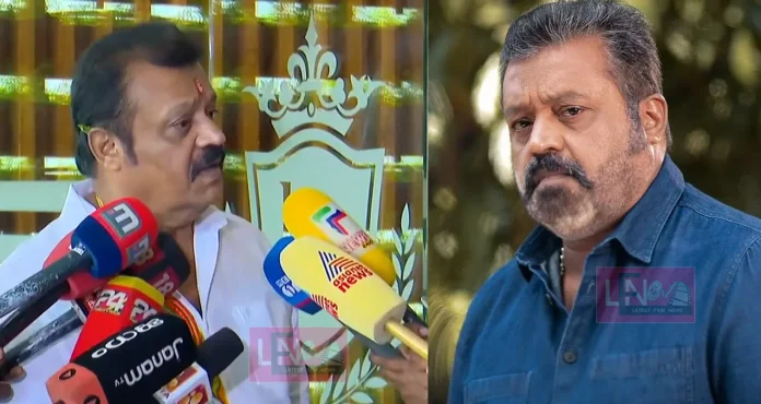 suresh gopi and journelist