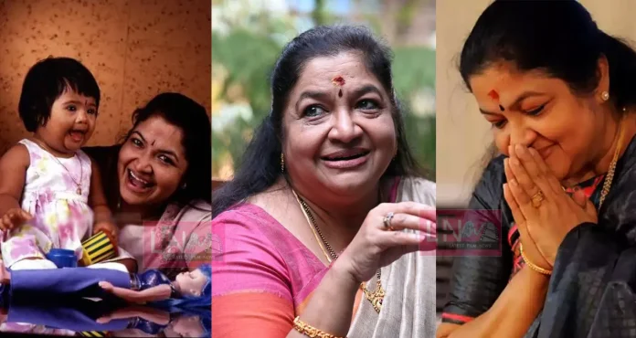 singer chithra and her daughter