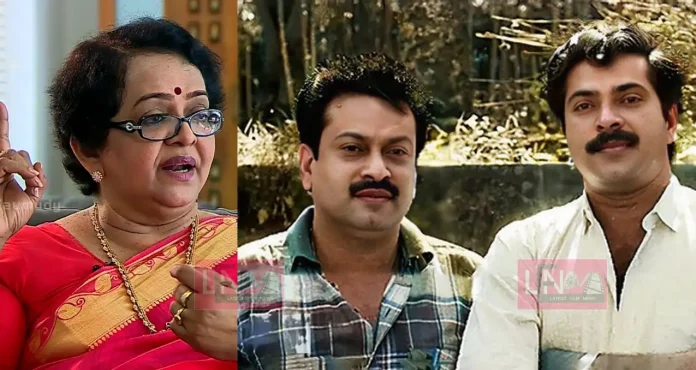 MALLIKA SUKUMARAN ABOUT SUKUMARAN AND MAMMOOTTY RELATION