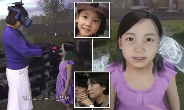 Virtual reality reunites mother with dead daughter in South Korean documentary