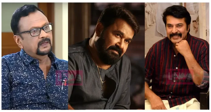 director sajan about mammootty and mohanlal