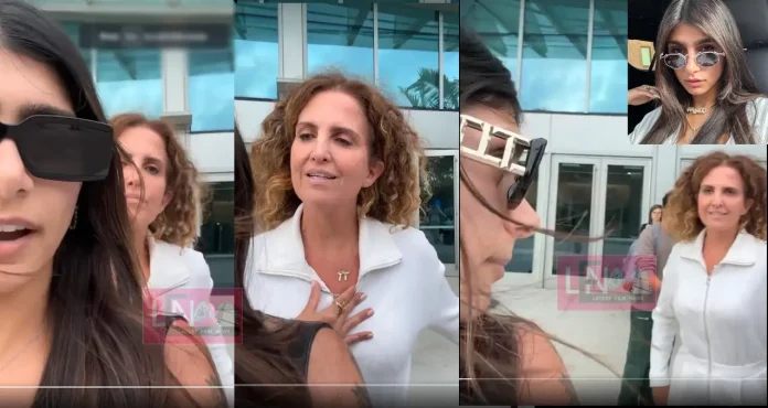 mia khaleefa and a jew woman issue viral video