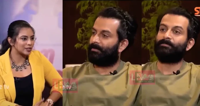 prithviraj and anchor