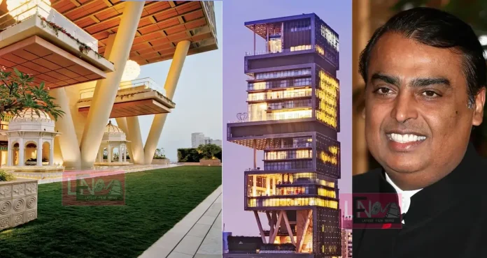 MUKESH AMBANI;S HOME ANTILIA INTERIOUR PHOTOS AND FEATURES