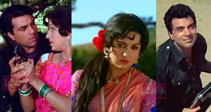 dharmendras trick to hug hema malini durng the shooting of the movie sholay