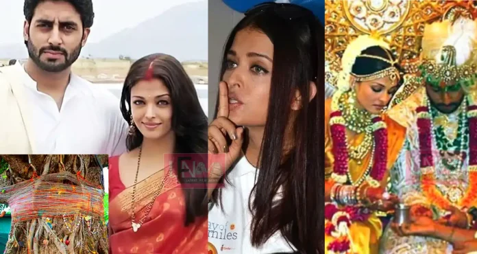 aiswarya rai answers is she married toa tree