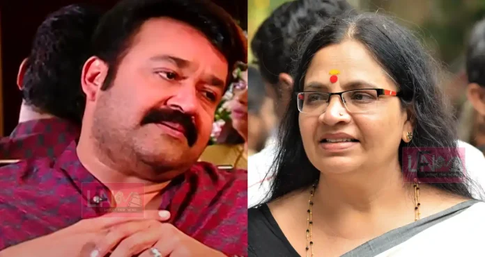 mohanlal stunning answer to bhagya lakshmi