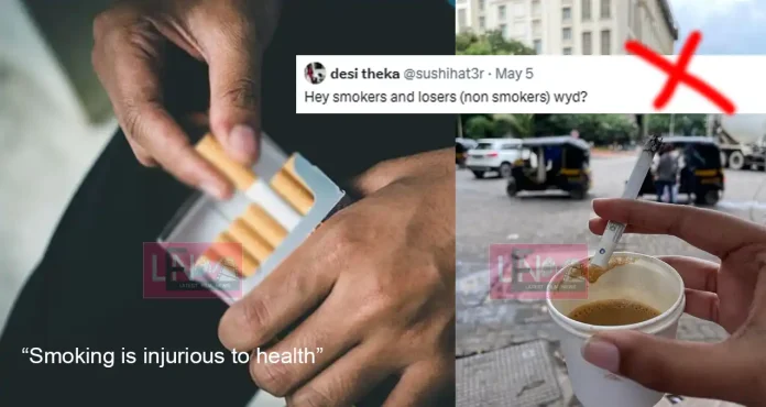 doctor's befitting reply to a woman who caslled non smokers are losers