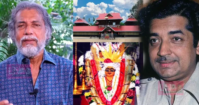 prem nazir donates elephant to sharkkara devi temple and they named it as nazir