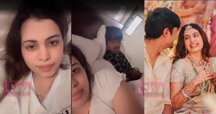 diya krishna shares her viral video from first night