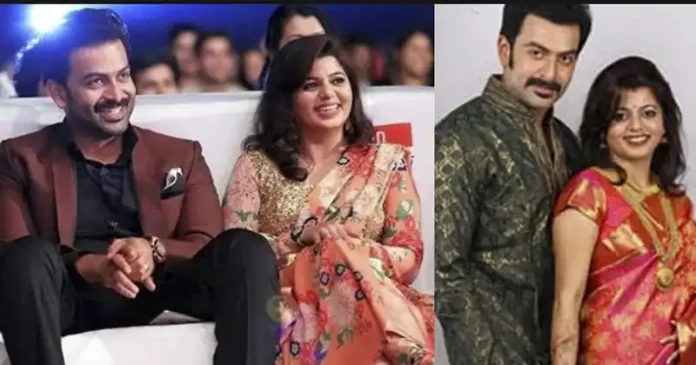 supriya menon and prithviraj