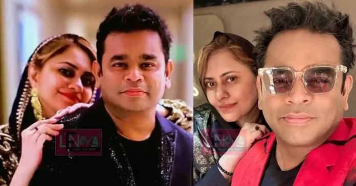 ar rahman and wife saira bhanu