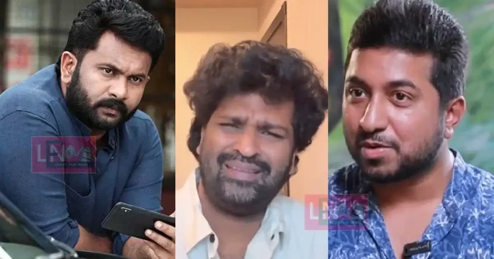 aju varghese says that because of aswanth kok vineeth is not happy with my perofromance in varshangalkk shesham movie