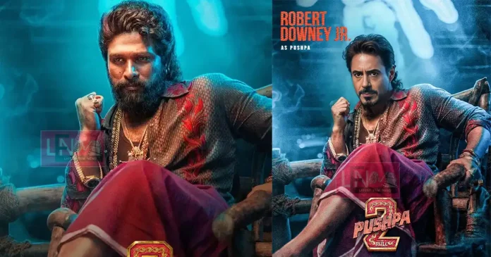 hollywood stars as pushpa