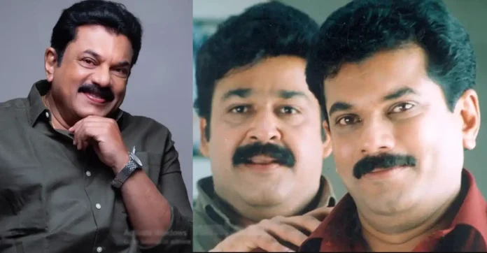 mukesh about the onscreen chemistry between he and mohanlal the success reason behind this combo