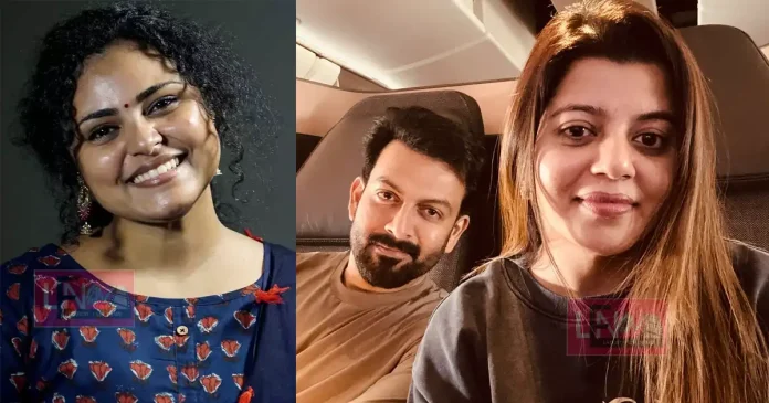 vincy aloshious about supriya