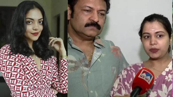 krishnakumar about ahana and diya krishna