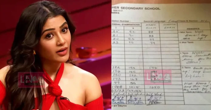 samantha ruth prabu sslc result