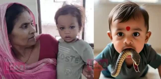 കൃഷ്ണനും കാളിയനും ഓർമ്മിപ്പിച്ച് ഒരു കൊച്ചുമിടുക്കൻ: പാമ്പിനെ കടിച്ചുകൊന്ന് രണ്ടുവയസ്സുകാരൻ ബിഹാറിൽ അത്ഭുതമായി!