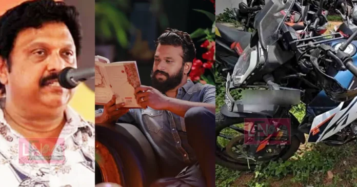 kg ganesh kumar about issac death due to duke bike