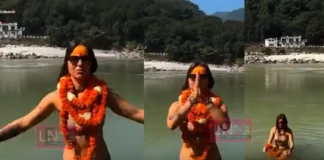 “ആണുങ്ങൾക്ക് അടിവസ്ത്രം ധരിച്ച് കുളിക്കാമെങ്കിൽ, ഇതെന്തുകൊണ്ട് തെറ്റ്?”; ഗംഗയിൽ ബിക്കിനി ധരിച്ച വിദേശ വനിതയെച്ചൊല്ലി സോഷ്യൽ മീഡിയയിൽ വാഗ്വാദം- വീഡിയോ വൈറൽ