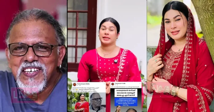 jassil jazzi about a fake social media post connecting her to activist maithreyan