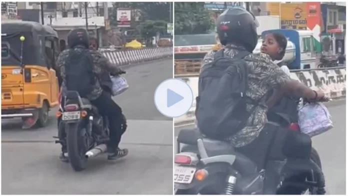 Father-bike-ride-with-daughter-video-viral