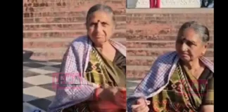 ഒരു സാധാരണ ഭക്തയെപ്പോലെ ഗംഗയുടെ തീരത്ത്; വിഐപി പരിഗണനകളില്ല, ആഡംബരങ്ങളില്ല; പ്രധാനമന്ത്രിയുടെ സഹോദരിയുടെ ലാളിത്യം സോഷ്യൽ മീഡിയയിൽ വൈറൽ