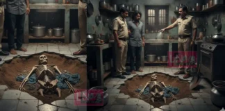 ദൃശ്യം മോഡൽ കൊലപാതകം; ഭർത്താവിനെ കൊന്ന് അടുക്കളയിൽ കുഴിച്ചിട്ടു; ഒരു വർഷത്തിന് ശേഷം അസ്ഥികൂടം കണ്ടെത്തി, കാമുകൻ പിടിയിൽ