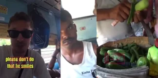 “സീറ്റിൽ കാൽ കയറ്റിവെച്ചു, ദേഹത്തേക്ക് തുപ്പി”; ഇന്ത്യൻ ട്രെയിൻ യാത്രക്കിടെ നേരിട്ട ‘അ അറപ്പ്’ അനുഭവം വെളിപ്പെടുത്തി ബ്രിട്ടീഷ് വ്ലോഗർ; വീഡിയോ വൈറൽ കാണാം