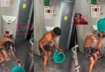 ട്രെയിനിനുള്ളിൽ കുളിച്ചു വൈറലാകാൻ ശ്രമം; യാത്രക്കാർക്ക് ബുദ്ധിമുട്ടുണ്ടാക്കിയതിന് യുവാവ് അറസ്റ്റിൽ; വിഡിയോക്ക് പിന്നിലെ കാരണം പുറത്ത്