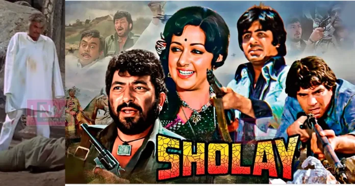 sholay the original climax
