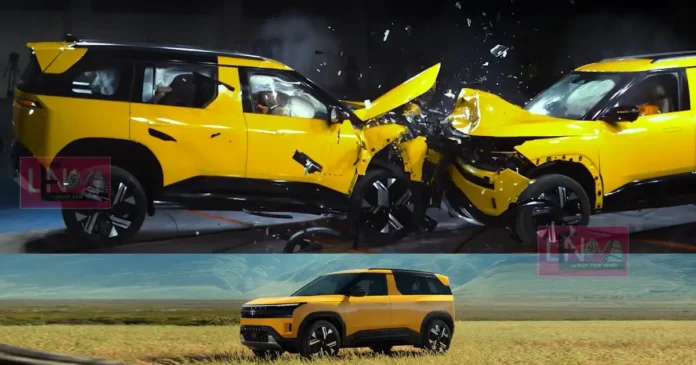 tata sierra crash test video