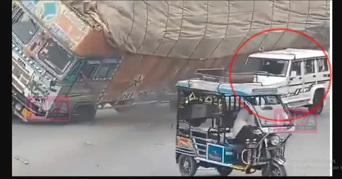 OVERLOADED TRUCK ACCIDENT