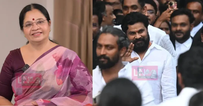 bhagyalekshmi against film organizations who support actor dileep