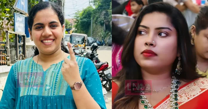 diya sana criticize mayer araya rajendran for the failure in trivandrum