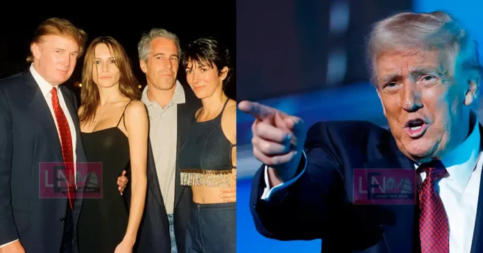 Epstein files president trump wih jefrey epstein 1
