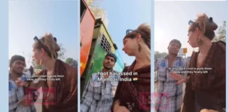 “ഞാൻ പല തവണ നോ പറഞ്ഞതാണ്” പോർച്ചുഗീസ് വനിതയെ ശല്യം ചെയ്തു യുവാക്കൾ വീഡിയോ വൈറൽ ; ഒടുവിൽ സംഭവിച്ചത് – വീഡിയോ കാണാം