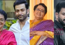 എന്റെ കാലിലെങ്കിലും അവൻ വീണിരുന്നെങ്കിൽ എന്ന് ഞാൻ ആഗ്രഹിക്കുന്നു”: പൃഥ്വിരാജ് സെൻസർ ബോർഡിന്റെ കാലിൽ വീണെന്ന വാർത്തയ്ക്ക് ചുട്ടമറുപടിയുമായി മല്ലിക സുകുമാരൻ